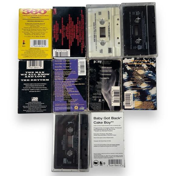 Rap Hip Hop Cassette Lot Of 10 Kwame Grand Puba Ginuwine Cool C Total MORE - Picture 3 of 9